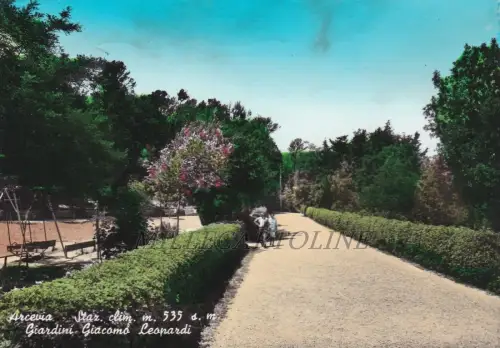 ARCEVIA: Giardini G. Leopardi 1968
