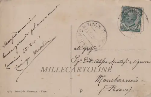 CAMERINO: Panorama 1910