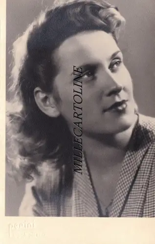 ASCOLI PICENO: Fotokarte. einer schönen Frau - Fotokart. Perini