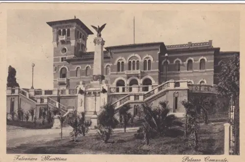 FALCONARA MARITTIMA: Palazzo Comunale 1934