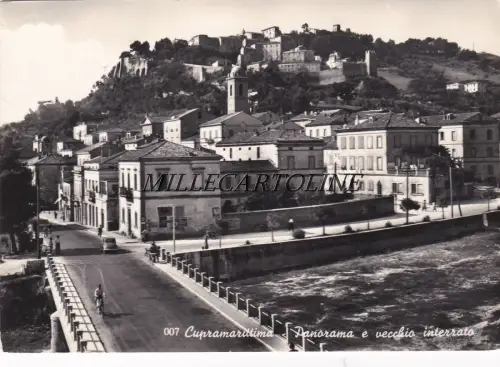 CUPRA MARITTIMA: Panorama und alter Keller 1959