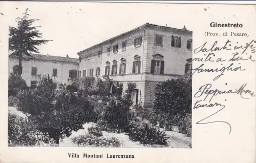 GINESTRETO: Villa Montani Laurenzana 1902