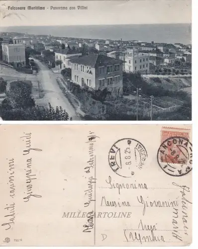 FALCONARA M.: Panorama con Villini 1925