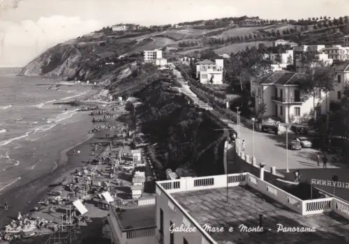 GABICCE MARE E MONTE: Panorama 1959