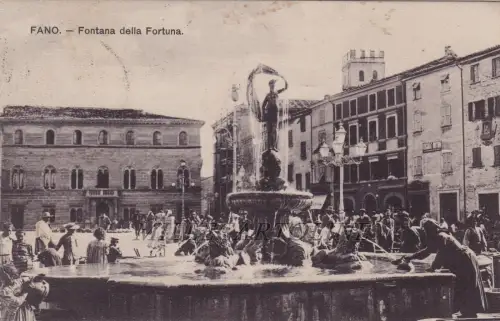 FANO: Fontana della Fortuna 1909