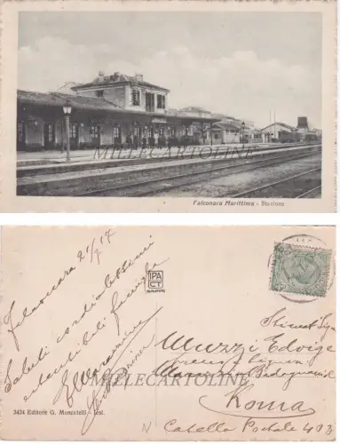 FALCONARA MARITTIMA: Bahnhof 1917