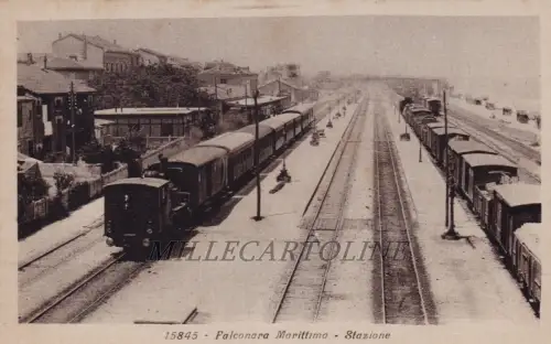 FALCONARA MARITTIMA: Bahnhof Aufl. Diena Nr. 15845