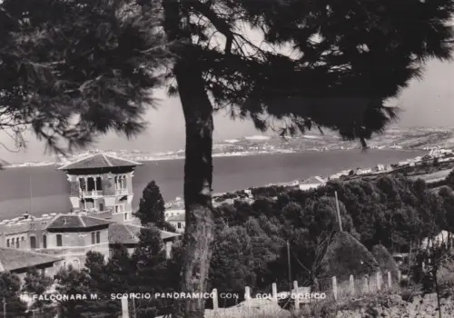 FALCONARA m. Panoramablick und Dorischer Golf 1952
