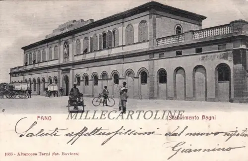 FANO: Estabimento Bagni 1903