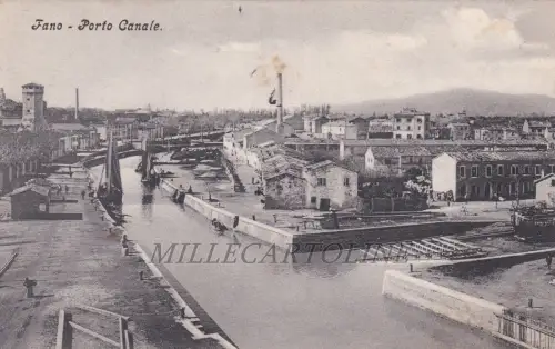 FANO: Porto Canale 1912