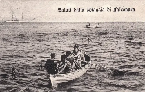 FALCONARA: Grüße vom Strand 1908