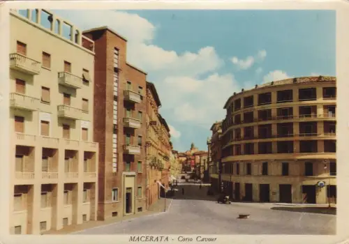 MACERATA: Corso Cavour 1953