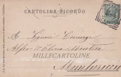 FOSSOMBRONE: Panorama 1909