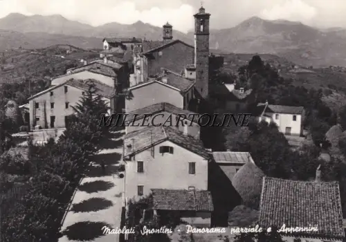 MAIOLATI SPONTINI: Teilpanorama und Apennin