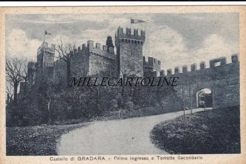 GRADARA: Schloss - Erster Eingang und Nebentürme