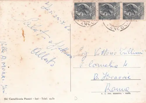 JESI: Via Raffaello Sanzio 1960