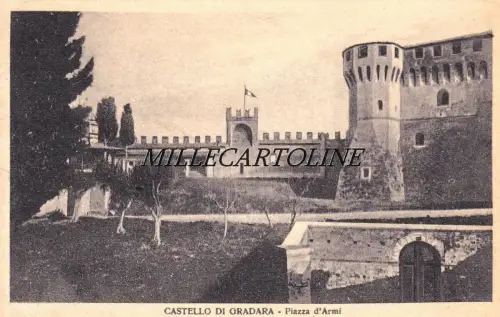 GRADARA: Il Castello - Piazza d'Armi
