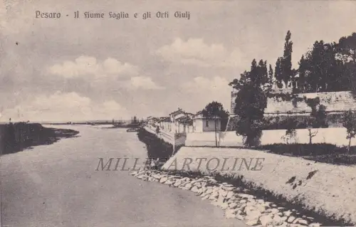 GEWICHT: Der Blattfluss und die Gärten Giulj 1909