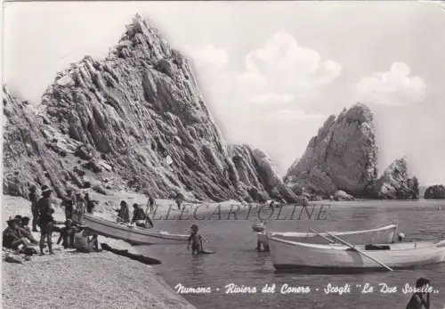 NUMANA: Riviera del Conero - Felsen Sie die zwei Schwestern 1965