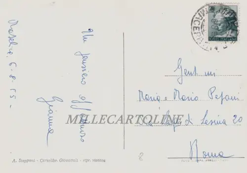 MATELICA: Torre Civica e Fontana 1965