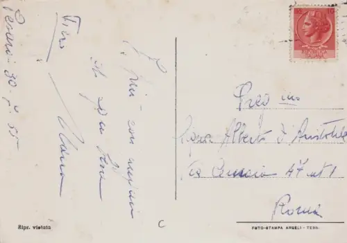 GEWICHT: Viale Trieste 1955