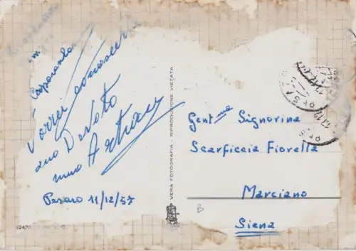 GEWICHT: Piazza Lazzarini 1957