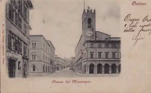 OSIMO: Piazza del Municipio