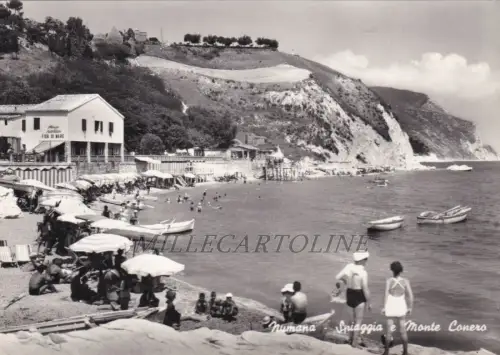 NUMANA: Spiaggia e Monte Conero 1957