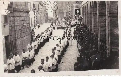 MONTEFIORE DELL'ASO (AP): Fotokarte der Prozession 1930