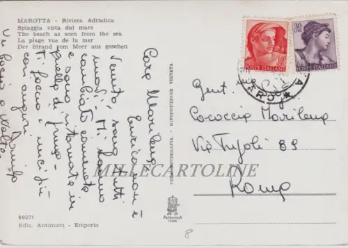 MAROTTA: Strand vom Meer aus