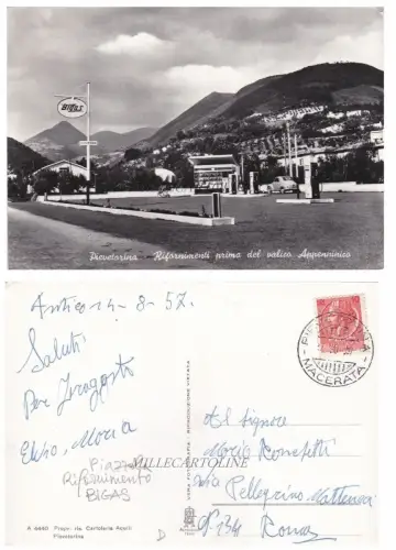 PIEVETORINA: VERSORGUNGEN VOR DEM APENNINÜBERGANG 1957