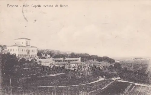 GEWICHT: Villa Caprile Seitenansicht 1921