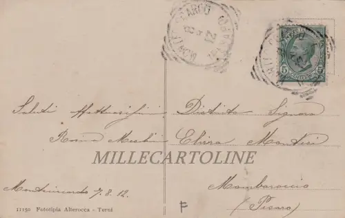 GEWICHT: Badeanstalt 1912