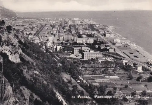 GEWICHT: Panorama vom Monte Ardizio 1958