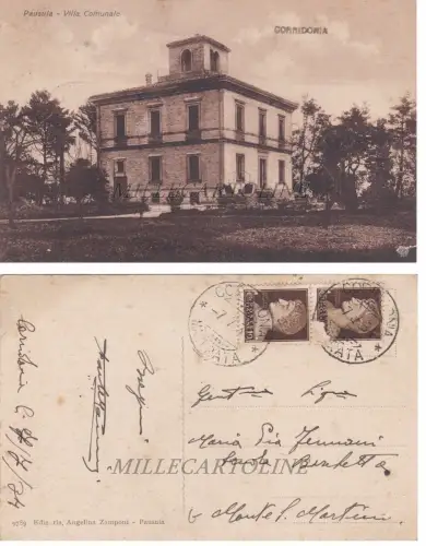 PAUSE: Villa Comunale 1934