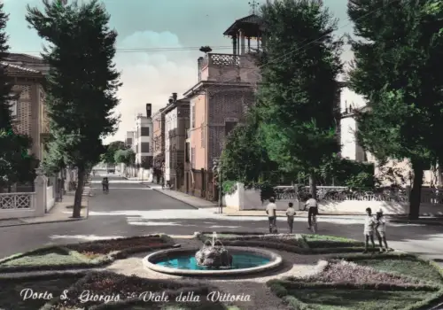 PORTO S. GIOGIO: Viale della Vittoria 1960