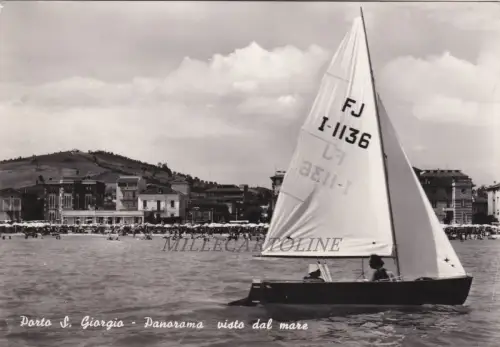 PORTO S. GIOGIO: Panorama vom Meer aus gesehen