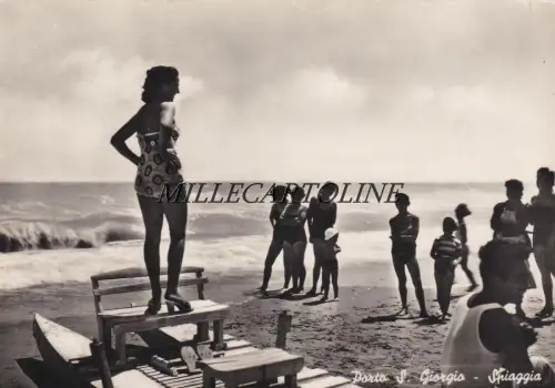 PORTO S. GIOGIO: Spiaggia 1955