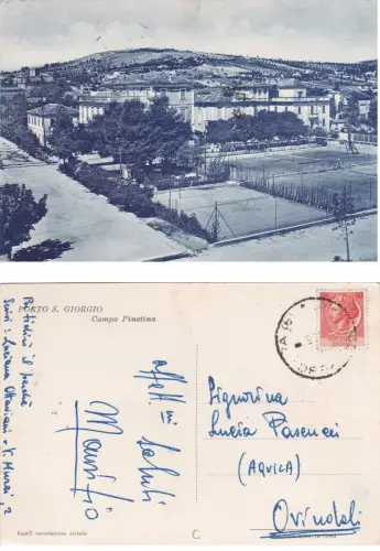 PORTO S. GIOGIO: Campo Pinetina 1955