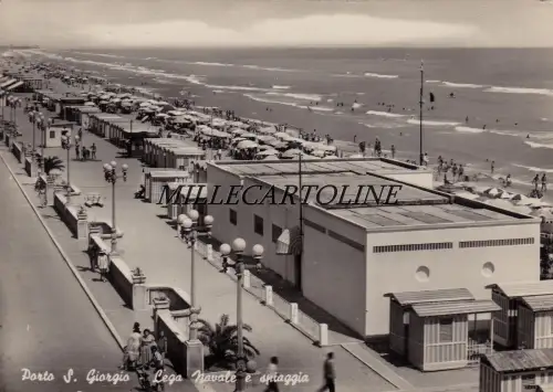 PORTO S. GIOGIO: Lega Navale e Spiaggia 1958