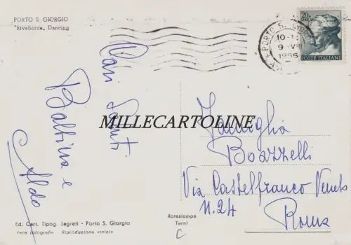PORTO S. GIOGIO: Dancing Rivafiorita 1966