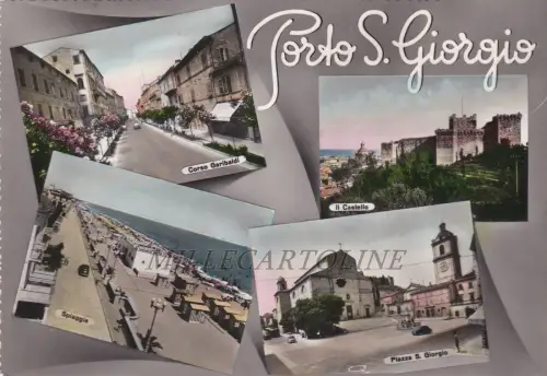 PORTO S. GIOGIO: 4 Ansichten 1956