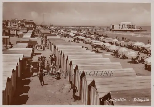 SENIGALLIA: Spiaggia 1942