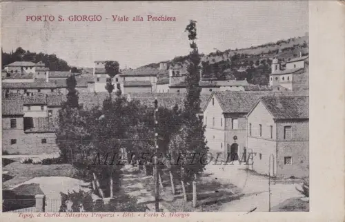 PORTO S. GIOGIO: Viale della Peschiera 1912