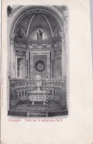 SINIGAGLIA: QUELLE, WO PIUS IX getauft wurde