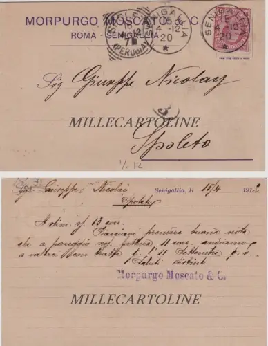 SENIGALLIA: Kopf Morpurgo Moscato & C.  1912