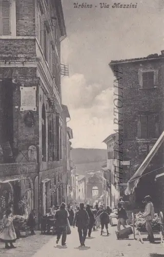 URBINO: Via Mazzini 1909
