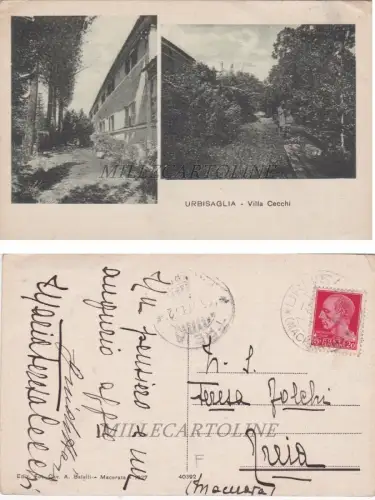 URBISAGLIA: Villa Cecchi 1932