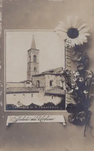 URBINO: Grüße aus - Glockenturm des Heiligen Franziskus 1913