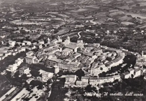 STAFFOLO: Il Castello dall'aereo 1965
